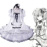 【Pre-Sale】Anime Shugo Chara! Cosplay Tsukiyomi Utau White Dress Lolita-Style Cosplay Costume Cosplay Costumes